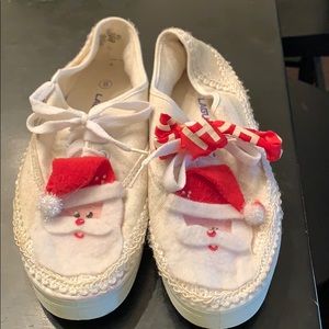 Santa sneakers